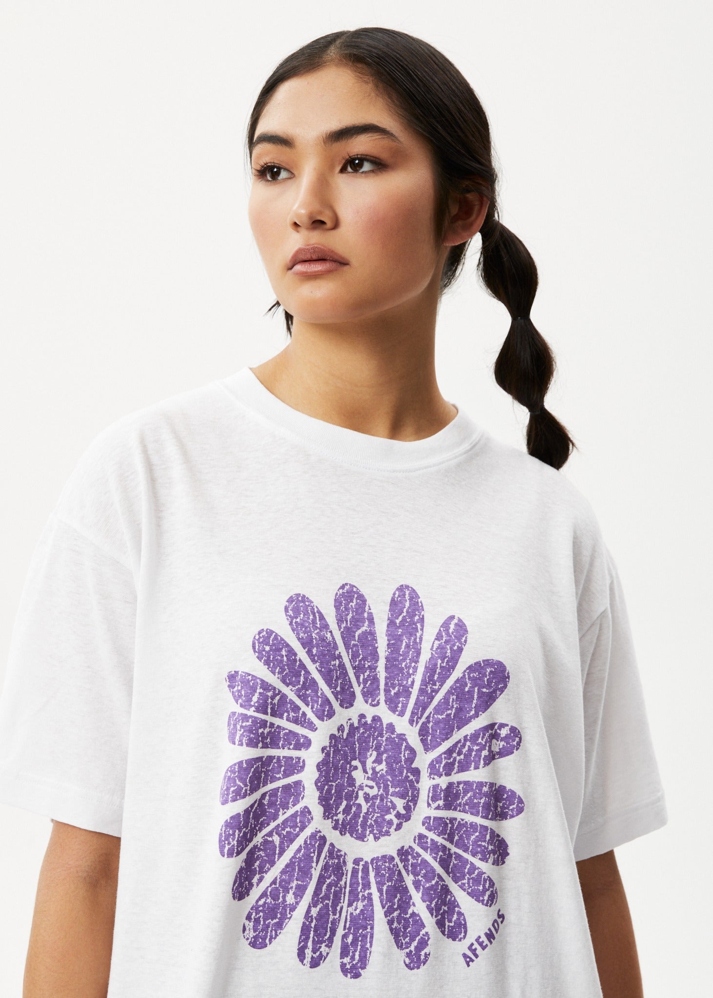 Afends Daisy Slay Oversized Graphic Tee