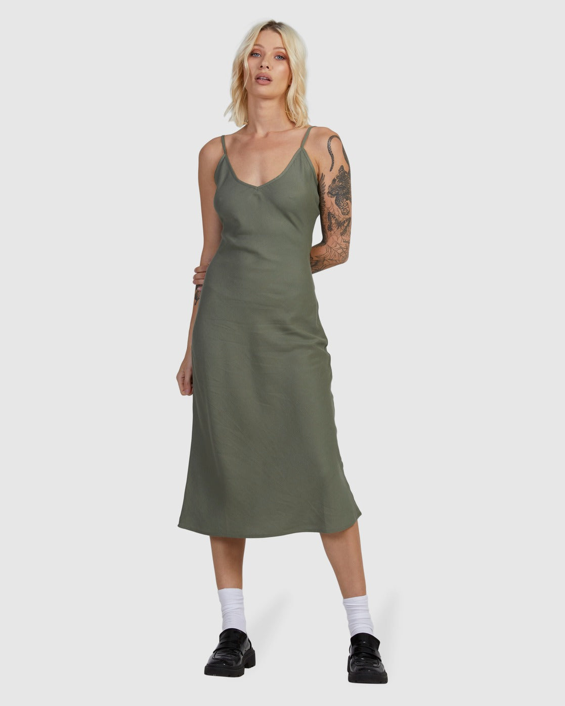 RVCA Everyday Bias Midi Dress