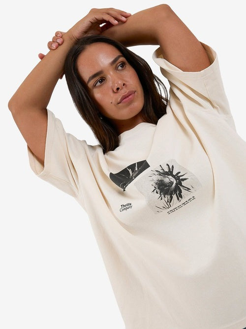 Thrills Dark Lily Oversized Tee