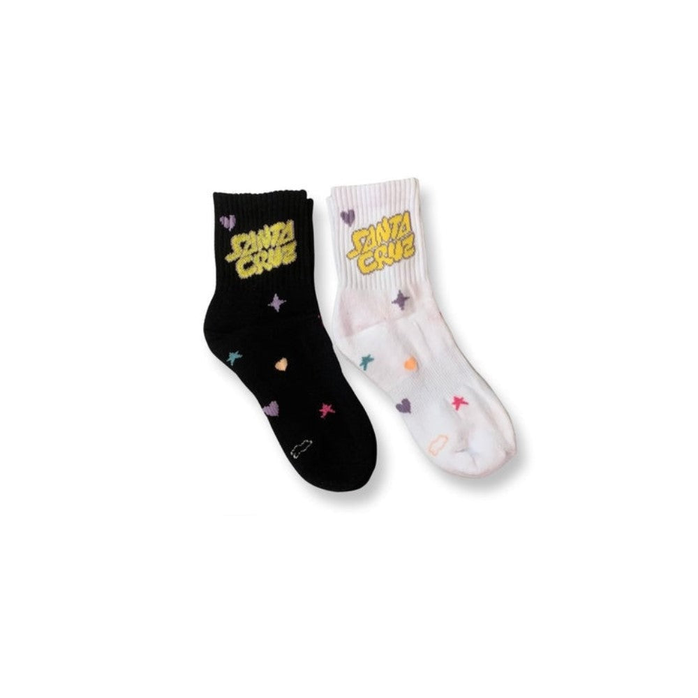 Santa Cruz Youth Socks (2 Pack)