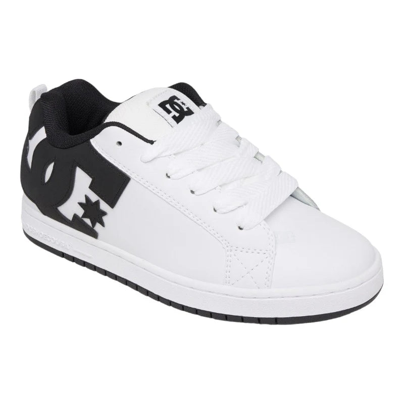 DC Court Graffik Shoe White/Black/Black