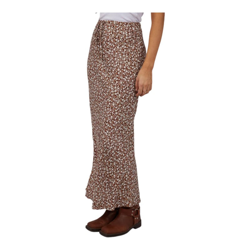 All About Eve Tallows Floral Maxi Skirt